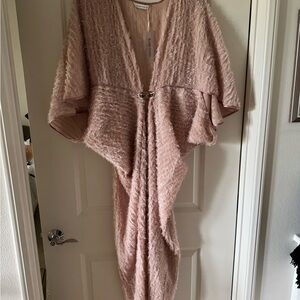 NEW Babeyond 1920’s Pink Cocoon Gown with Batwing Sleeves
